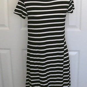 Striped t-shirt dress